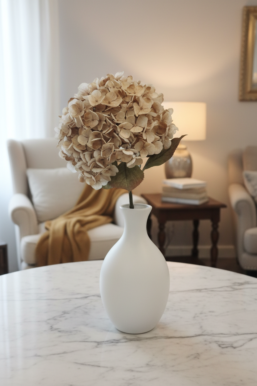 ORTENSIA COLORE CHAMPAGNE 65CM A32021