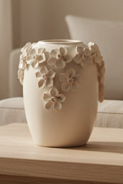 Vaso rose in ceramica l'arte di nacchi GX 63