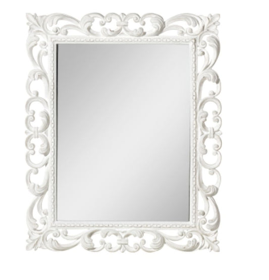 Specchio Arte di nacchi con cornice in legno mis . Lunghezza 84 larghezza 105