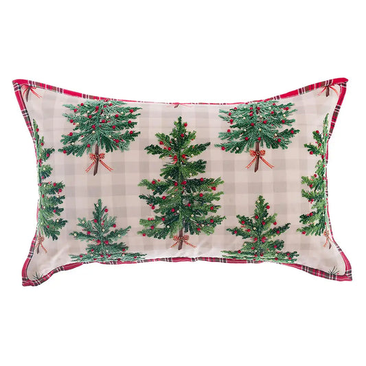 BLANC MARICLO CUSCINO RETTANGOLARE MAGIA DI ABETI 35x60