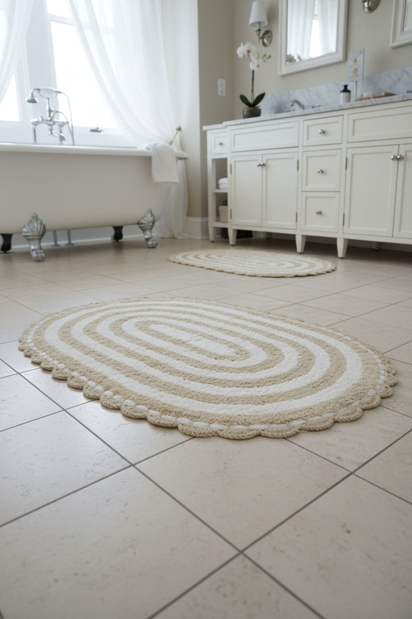 Tappeto l'atelier 17 all around misura 50 x 80 colore beige