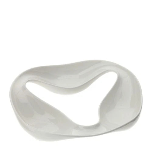 Hervit art. 30469 ciotola porcellana Loop 25,5xh5cm bianca