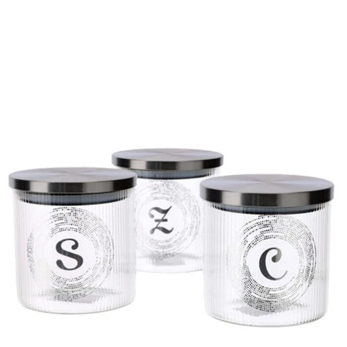 Hervit art. 30450 set 3 barattoli vetro dia.10xh11cmviene aperta una nuova finestra o scheda N