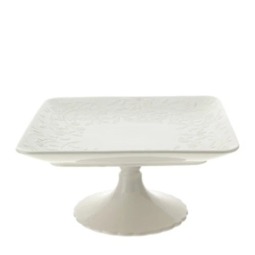 HERVIT ART. 30031 ALZATA PORCELLANA RILIEVO ROSELLINE ROMANCE 20X20X10CMviene aperta una nuova finestra o scheda