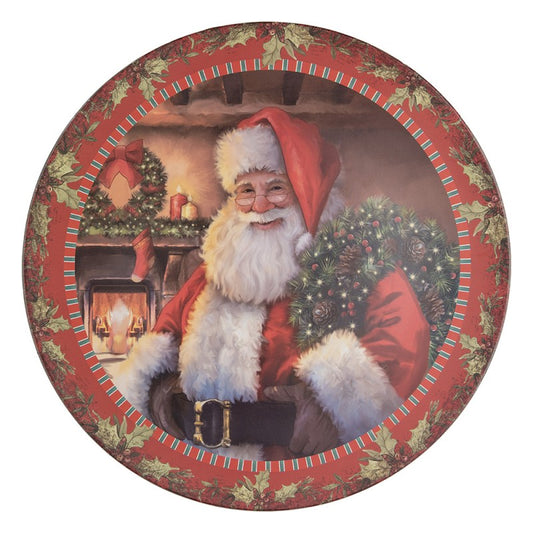 Sottopiatto Ø 40 cm Rosso Plastica Babbo Natale Riferimento 65753  8720898077244