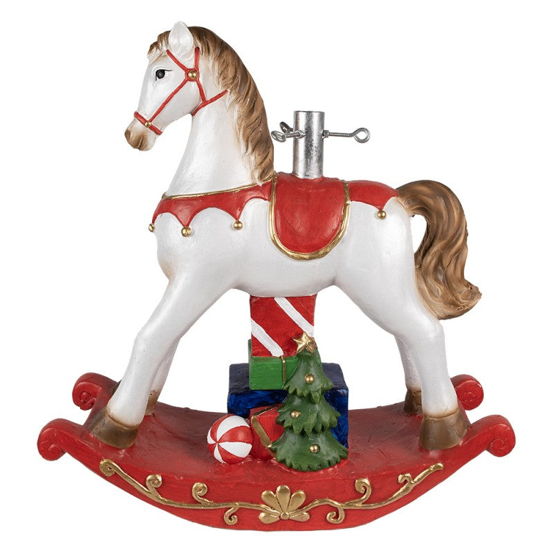 Supporto per albero di Natale Cavallo a dondolo 69x19x64 cm  5MG0046 EAN 8720898064978