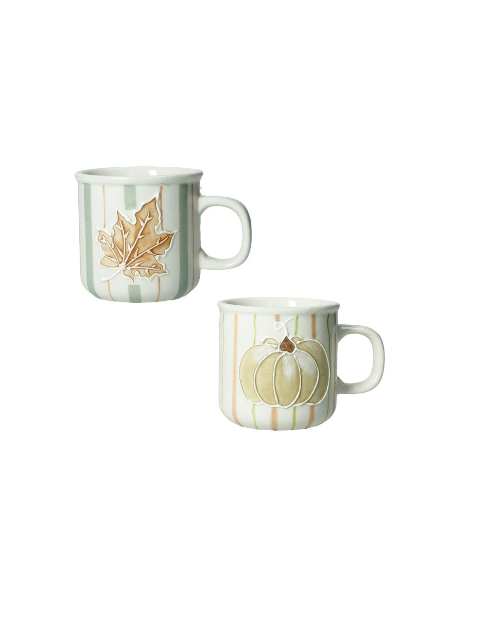 SET 2 TAZZE CAFFE ZUCCA E VITE