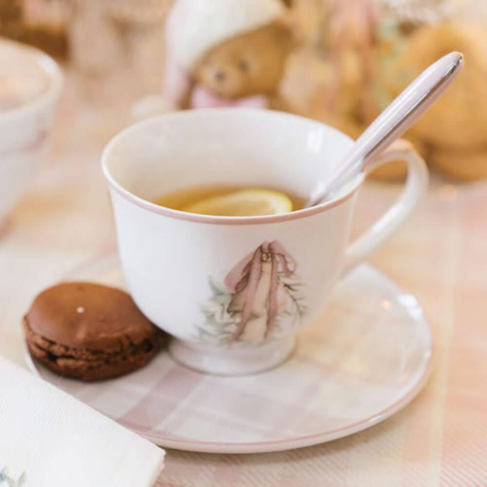 Nuvole di Stoffa Set 2 Tazze 220 ml con Piattino Darling